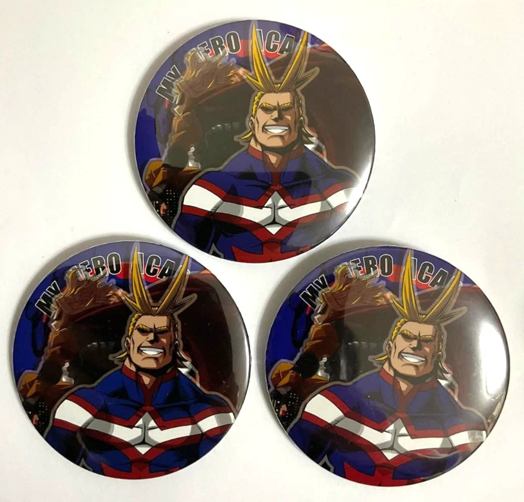 My Hero Academia Can Badge Button Collection All Might xde
