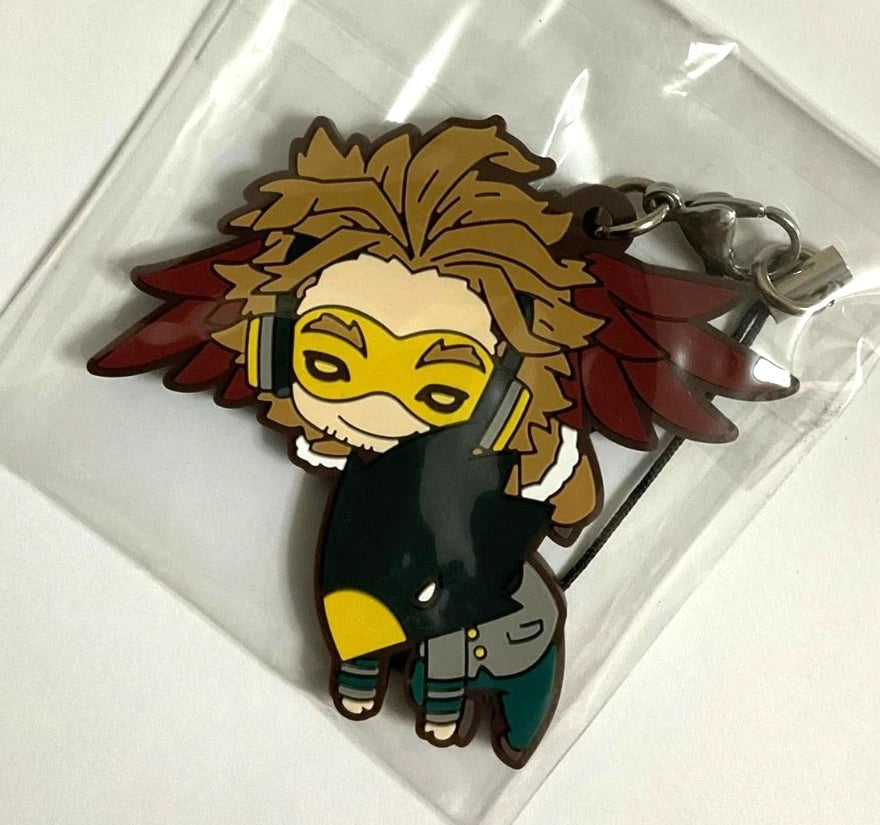 My Hero Academia Nitotan Episode Rubber Strap Mascot Hawks Tokoyami
