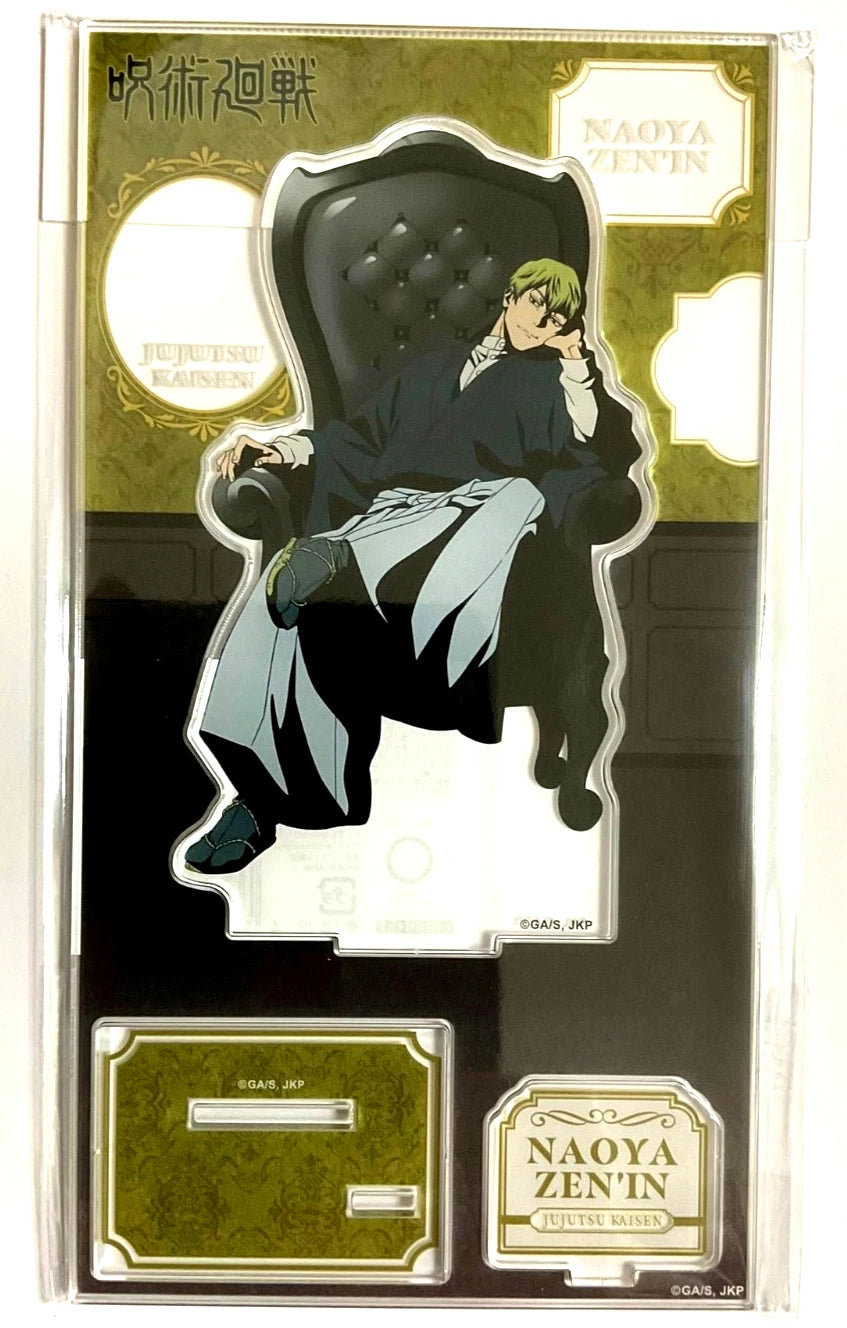 Jujutsu Kaisen x PLAZA Chair BLACK Acrylic Stand Naoya Zenin