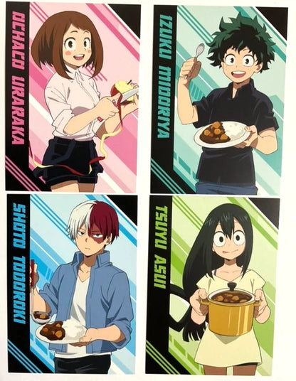 My Hero Academia Mini Card Midoriya Bakugo Todoroki Iida Asui Jiro Uraraka xde