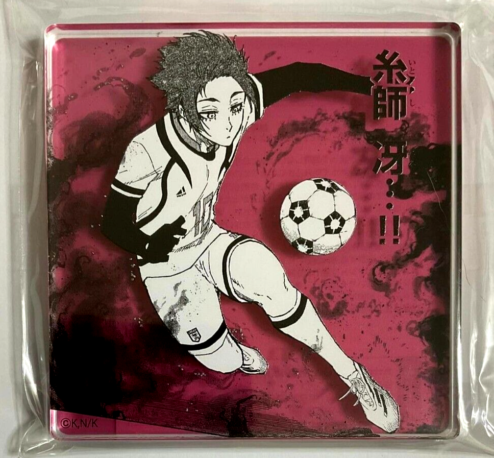 Blue Lock Exhibition Koma Scene Acrylic Plate Stand Sae Itoshi 8cm