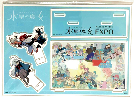 Mobile Suit Gundam The Witch from Mercury EXPO Big Acrylic Stand Suletta Miorine