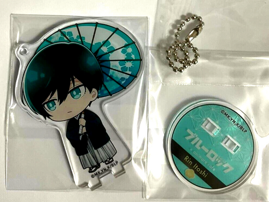 Blue Lock Animate Cafe Acrylic Stand Rin Itoshi