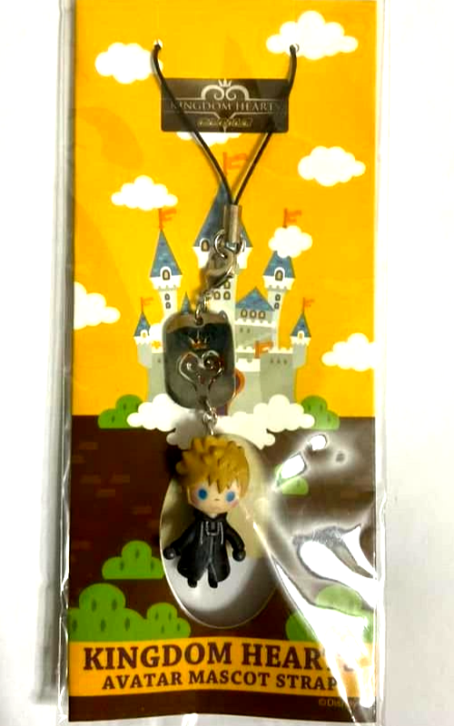 Kingdom Hearts Avatar Mascot Strap Keychain Roxas