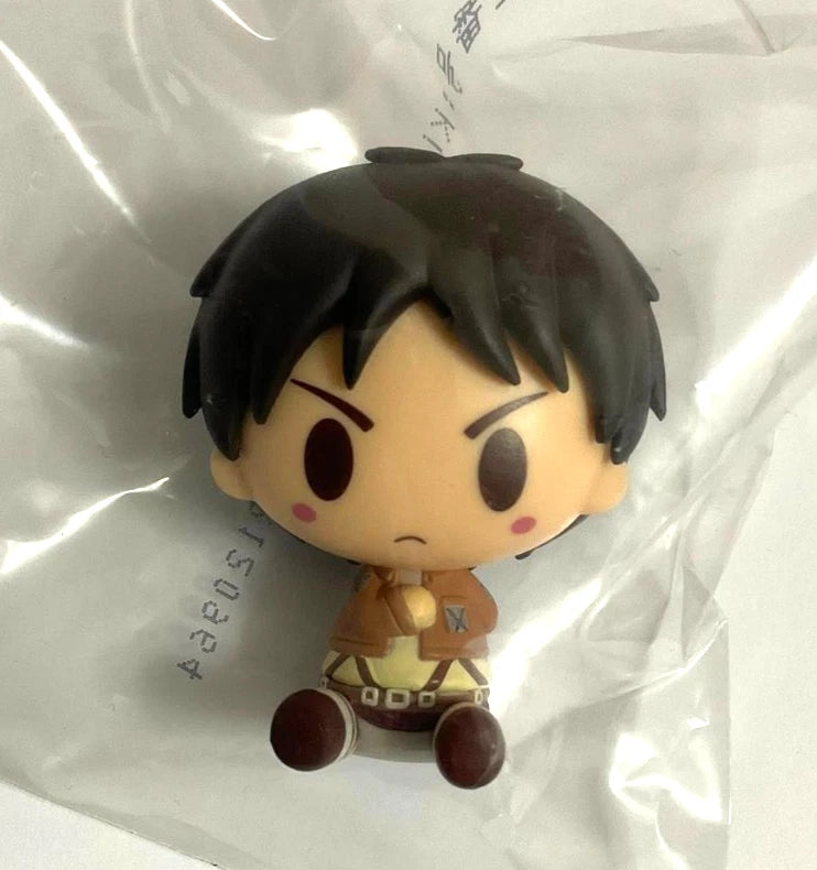 Attack On Titan Kuji Choco Mini Figure Mascot Eren Yeager