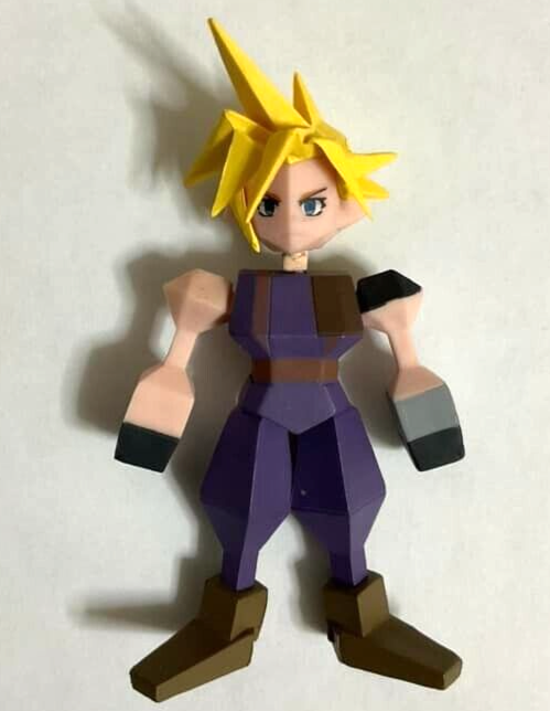 Final Fantasy VII REMAKE Mini Mascot Figure Cloud Strife