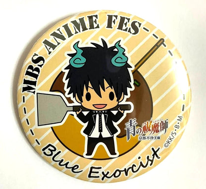 Blue Exorcist MBS Anime FES Mini Card Bromide Can Badge Button Rin Okumura xde