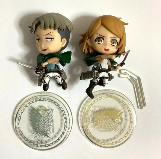 Attack on Titan Chibi Mini Action Figure Petra Ral Oluo Bozado USED