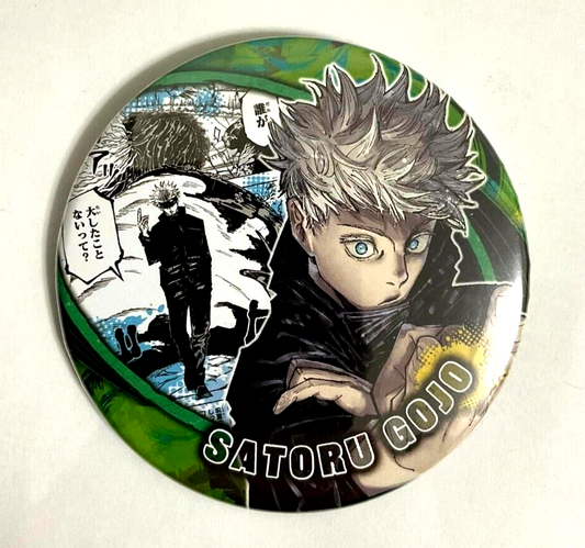 Jujutsu Kaisen HEROES Collection Can Badge Button Satoru Gojo