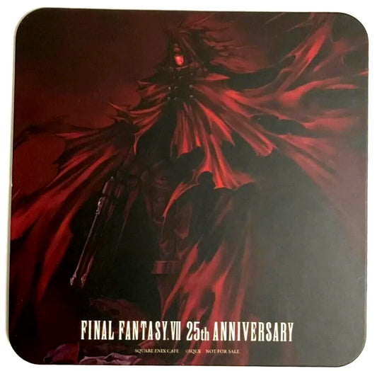 Final Fantasy VII 25th Advent Children Paper Coaster Vincent Valentine
