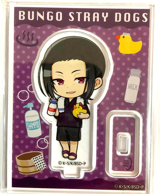 Bungo Stray Dogs x Raku Spa Mini Acrylic Stand Ougai Mori Anime