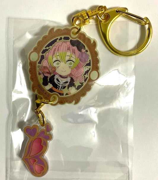 Kimetsu Yaiba Halloween Masquerade Luminous Acrylic Charm Strap Mitsuri Kanroji