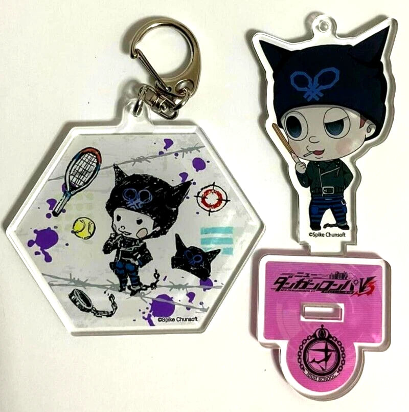 Danganronpa V3 Graffart Acrylic Stand Keychain x2 Ryoma Hoshi xde