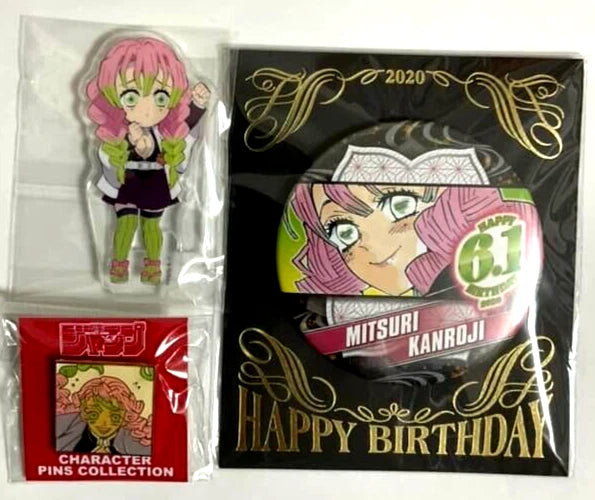 Kimetsu no Yaiba Demon Slayer Badge Acrylic Stand Mini Pins Mitsuri Kanroji xde