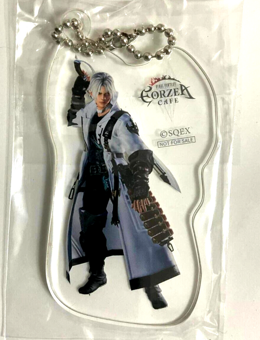 Final Fantasy XIV Eorzea Cafe 8th Acrylic Keychain Strap Thancred Waters