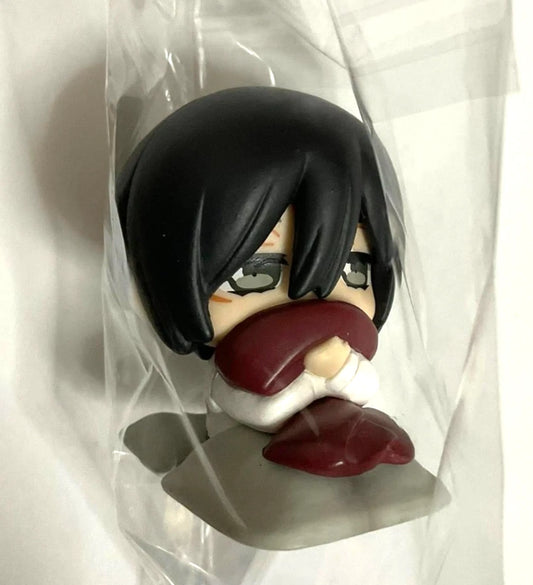 Attack on Titan Onemutan Mini Figure Mascot Mikasa Ackerman 45mm