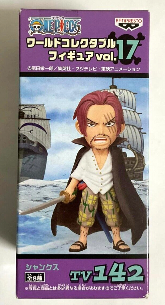 One Piece World Collectable WCF Action Figure Statue TV142 Shanks