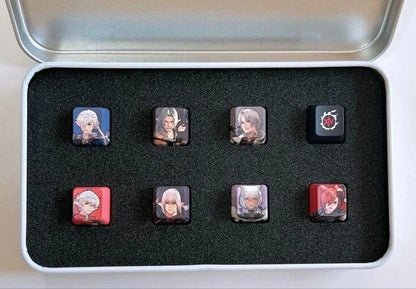 Final Fantasy XIV Fan Fes KOREA Keycap Thancred Alphinaud Alisaie Urianger Graha ###