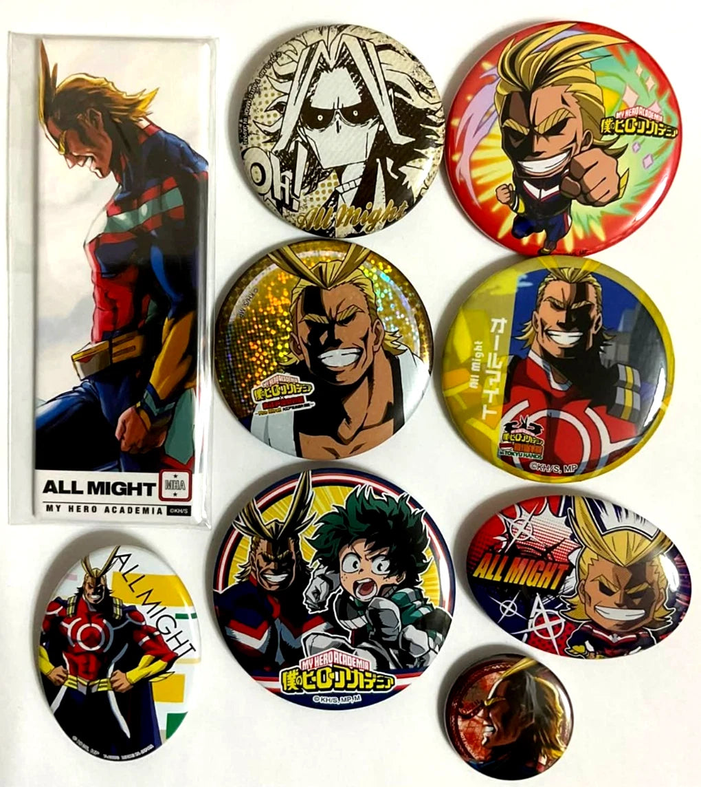 My Hero Academia Can Badge Button All Might MHA JP xde