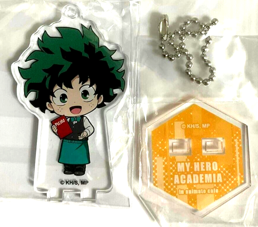 My Hero Academia x Animate Cafe Acrylic Stand Izuku Midoriya