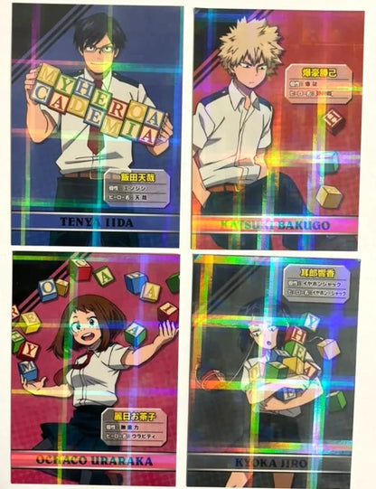 My Hero Academia Mini Card Midoriya Bakugo Todoroki Iida Asui Jiro Uraraka xde