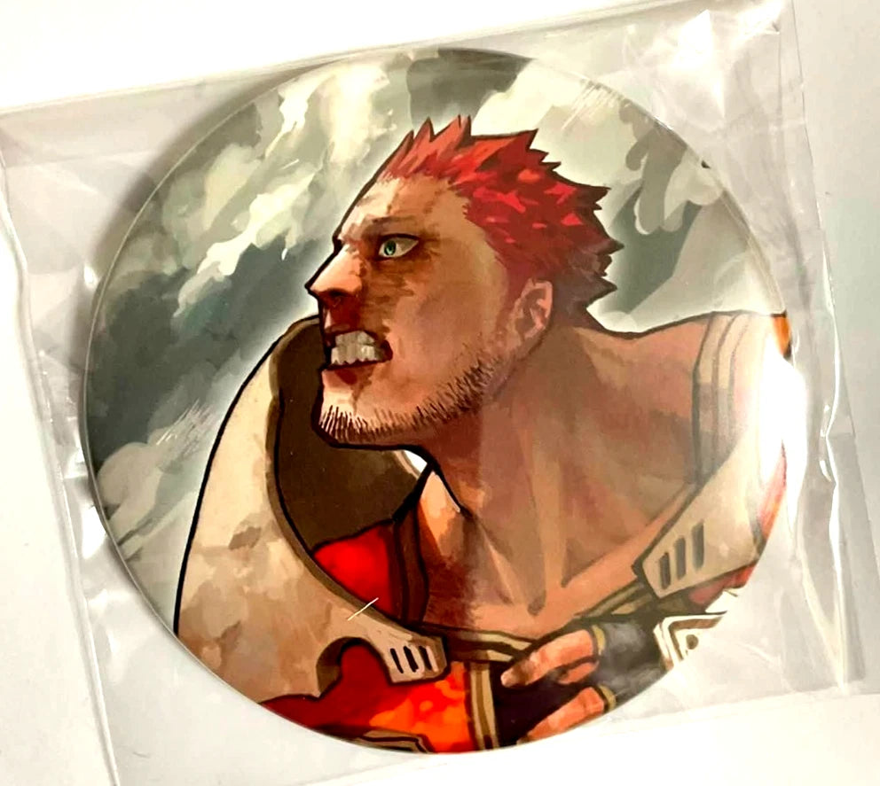 My Hero Academia GENGA EX EXTREME Can Badge Button Endeavor Enji Todoroki xde