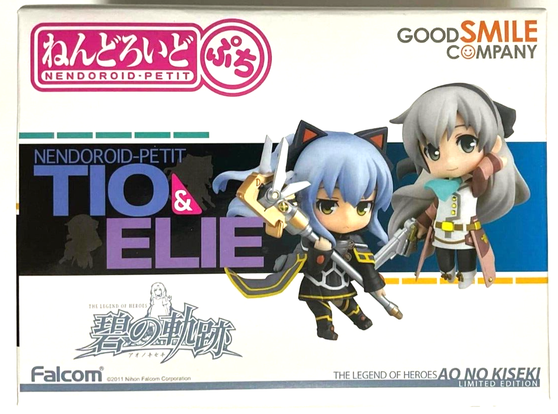 Legend of Heroes Ao no Kiseki Nendoroid Petit Action Figure Statue Tio Elie