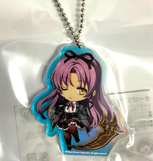 Kuro No Kiseki II Trails through Daybreak Aurora Acrylic Keychain Strap Renne