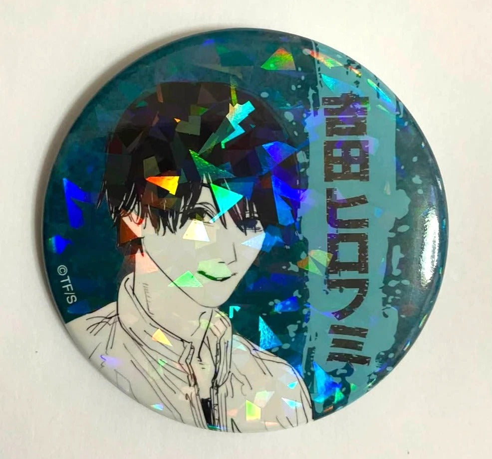 Chainsaw Man All Star Hologram Can Badge Button Hirofumi Yoshida