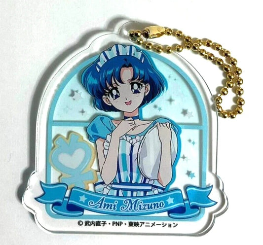 Sailor Moon Acrylic Keychain Strap Ami Mizuno Mercury xde