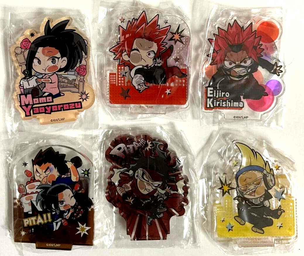 My Hero Academia Pita Mini Acrylic Stand Yaoyorozu Kirishima Present Mic Stain