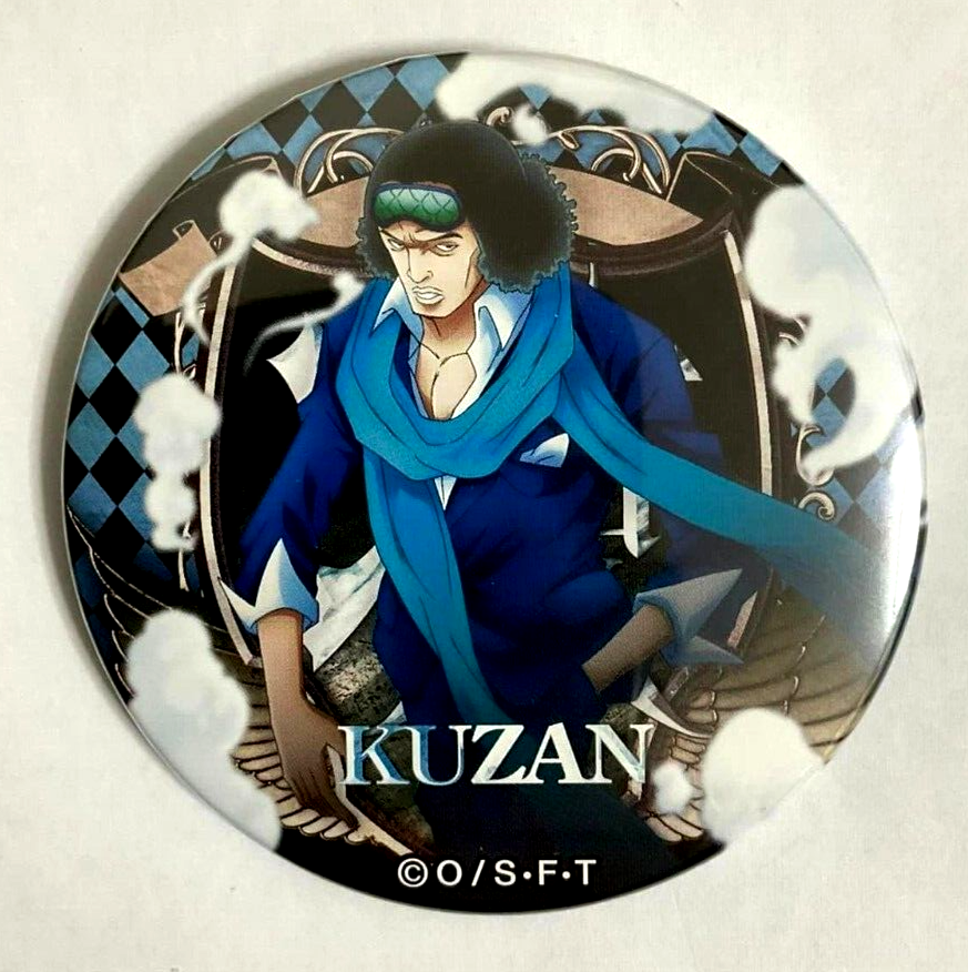 One Piece Yakara BEAST Can Badge Button Kuzan Aokiji