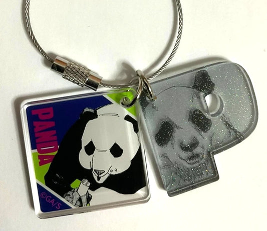 Jujutsu Kaisen Initial Acrylic Keychain 2 Keyring Collection Panda Juju