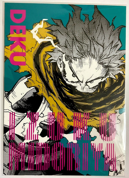 My Hero Academia Heroaca Art Card Collection vol.1 Izuku Midoriya 148x210mm