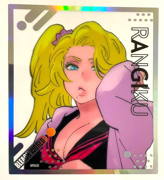 Bleach WORLD Clear Mini Card Shikishi Rangiku Matsumoto