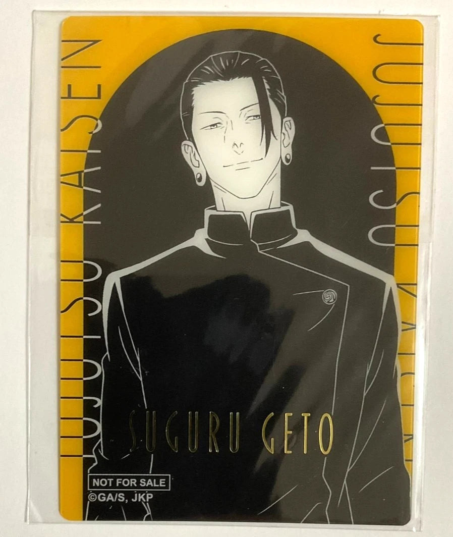 Jujutsu Kaisen x PLAZA LOFT rest Original Clear Card Suguru Geto