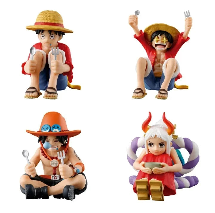 One Piece Machibouke Mini Figure Mascot Yamato 5.2cm
