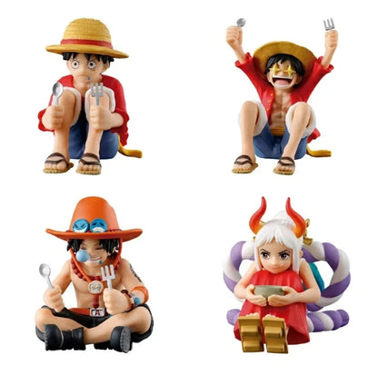 One Piece Machibouke Mini Figure Mascot Yamato 5.2cm
