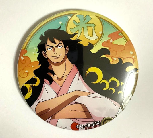 One Piece Yakara SEA OF NEW WORLD Can Badge Button Momonosuke Kozuki
