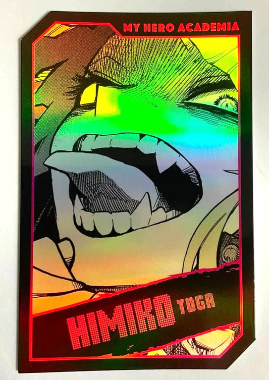 My Hero Academia JF2025 Mini Hologram Card Collection Himiko Toga