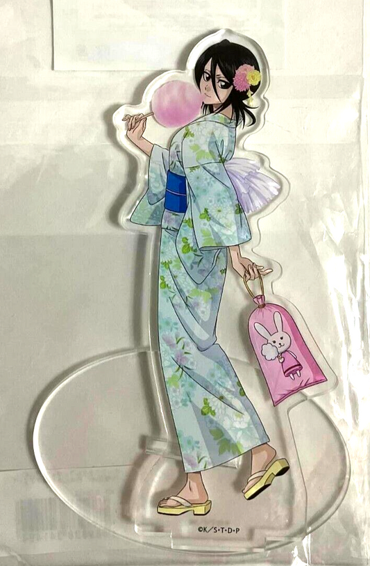 Bleach A3 Ennichi Chara Acrylic Stand Rukia Kuchiki