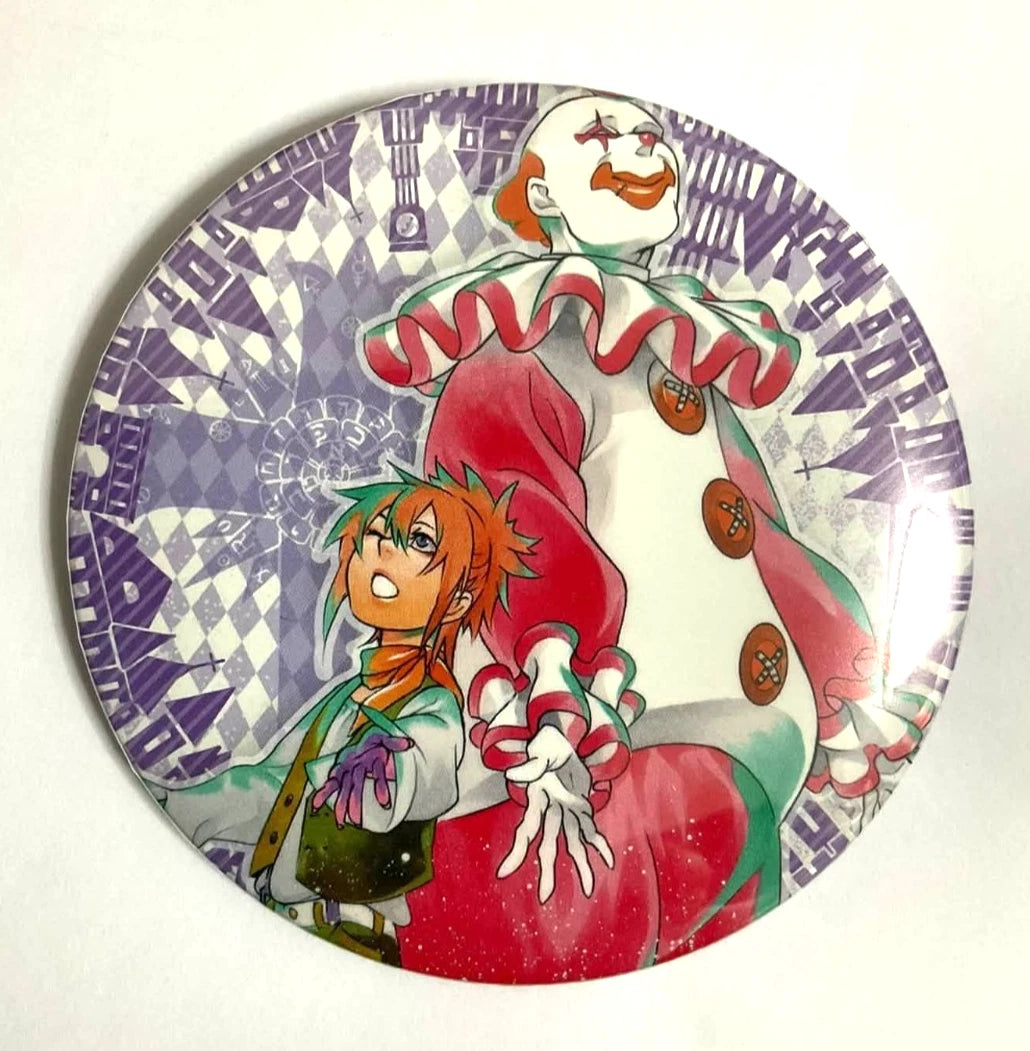 D.gray-man Collection Can Badge Button Allen Walker Pierrot xde