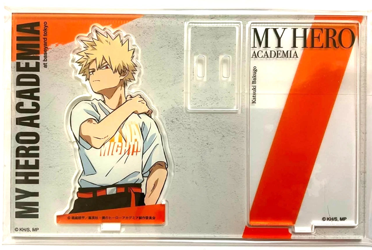 My Hero Academia TOHO BYT Card Design Acrylic Stand Katsuki Bakugo