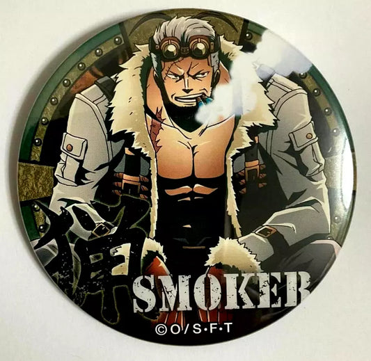 One Piece Yakara ENGINE Can Badge Button Smoker