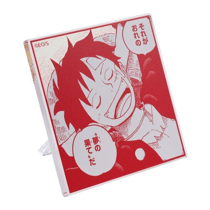 One Piece Acrylic Badge Button Stand Collection Sir Crocodile