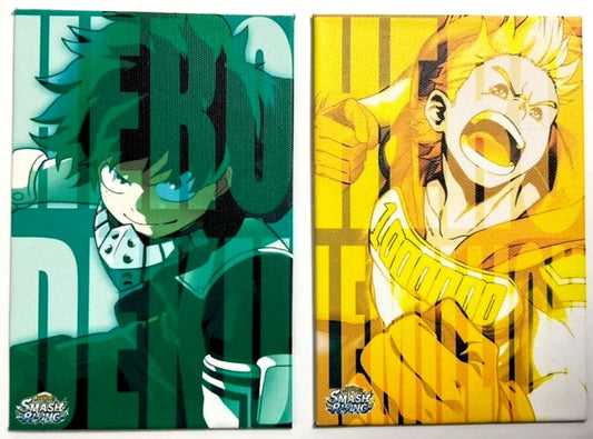 My Hero Academia Smash Rising Bold Canvas Board Mirio Togata Izuku Midoriya