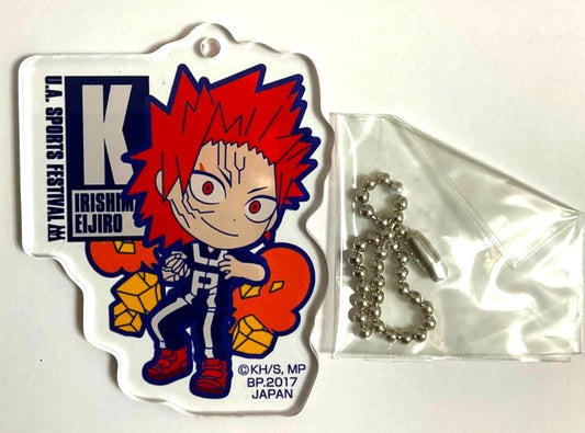 My Hero Academia Ichiban Cafe Acrylic Keychain Strap Eijiro Kirishima Anime xde