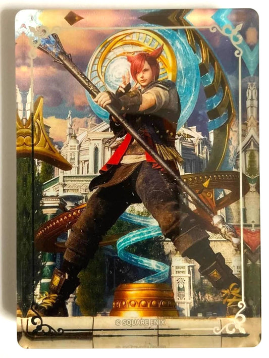 Final Fantasy XIV Exhibition Adventure's Chronicle Mini Acrylic Block G'raha Tia