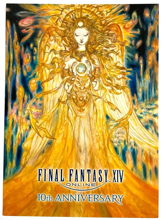 Final Fantasy XIV ONLINE 10th Anniversary Postcard Card Square Enix xde