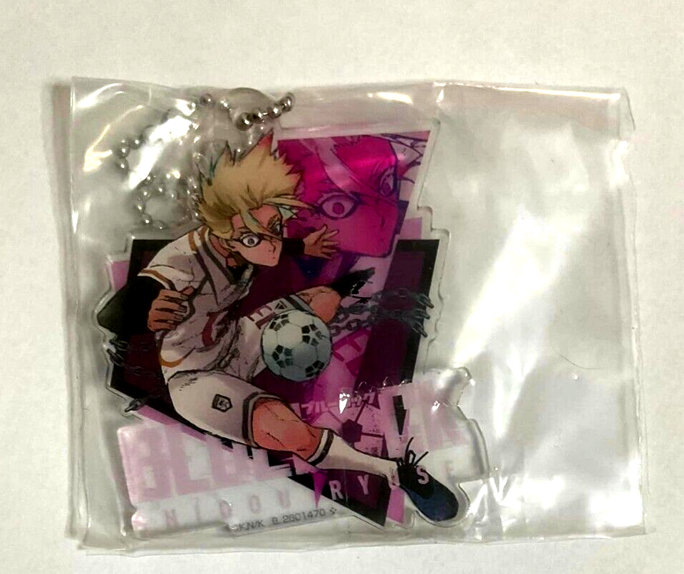 Blue Lock Original Art Mini Acrylic Keychain Strap Ryusei Shidou